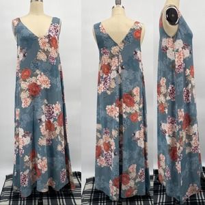 Johnny Was Floral Maxi Dress